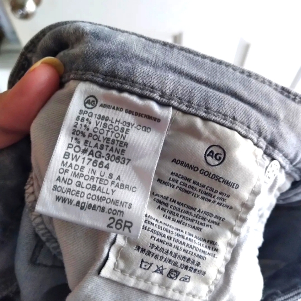 AG Adriano Goldschmied The Legging Ankle jeans, size 26R - Picture 7 of 7